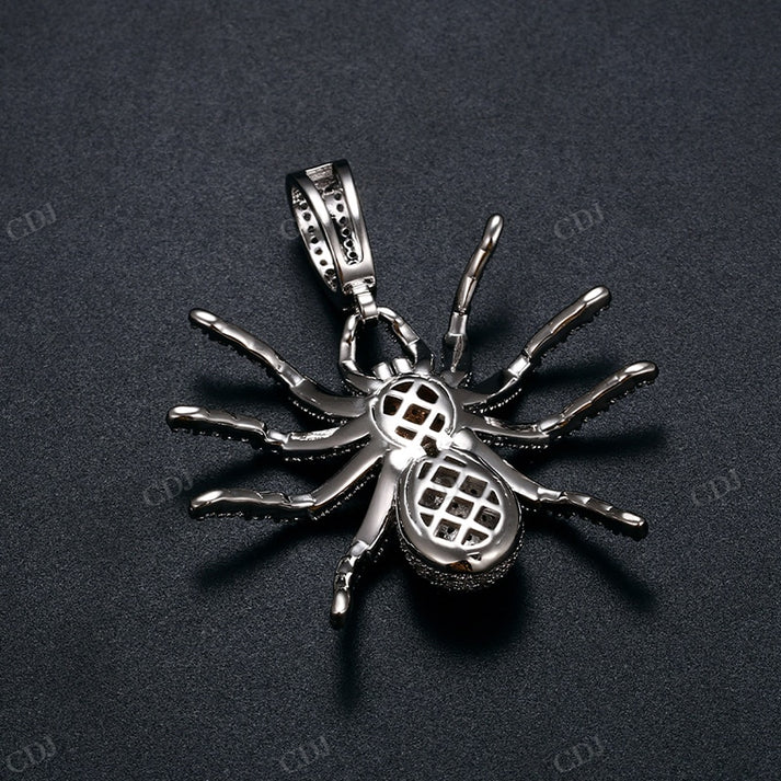 Iced Out Moissanite Spider Hip Hop Pendant hip hop jewelry CustomDiamJewel