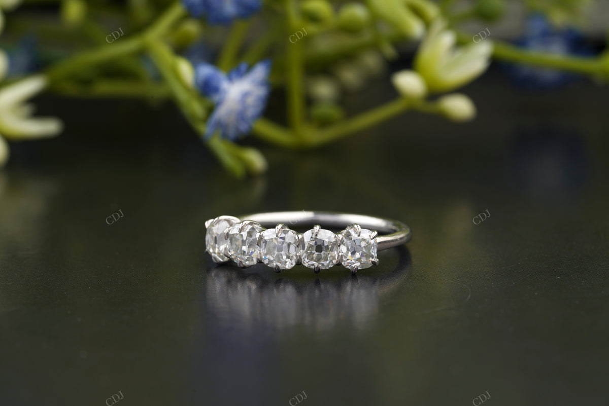 Lab-Grown Diamond Five-Stone Ring customdiamjewel