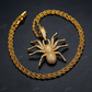 Iced Out Moissanite Spider Hip Hop Pendant hip hop jewelry CustomDiamJewel