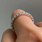 Round Cut Lab Grown Diamond 3/4 Eternity Band customdiamjewel