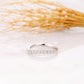 0.49CTW Lab Grown Diamond Curved Wedding Band  customdiamjewel   