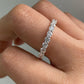 Round Cut Lab Grown Diamond 3/4 Eternity Band customdiamjewel