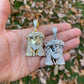 Custom Sterling Silver Jesus Head Pendant hip hop jewelry CustomDiamJewel