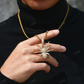 Iced Out Moissanite Spider Hip Hop Pendant hip hop jewelry CustomDiamJewel
