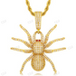 Iced Out Moissanite Spider Hip Hop Pendant hip hop jewelry CustomDiamJewel
