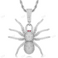 Iced Out Moissanite Spider Hip Hop Pendant hip hop jewelry CustomDiamJewel