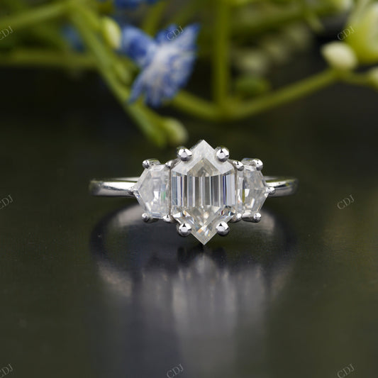 Lab-Grown Diamond Geometric Ring