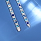 7mm S925 Blue Asscher Sapphire Diamond Tennis Chain hip hop jewelry CustomDiamJewel