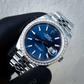 Jubilee Diamond On Bezel Simple Watch For Men customdiamjewel