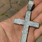 14K White Gold Cross Diamonds Pendant For Men  customdiamjewel   