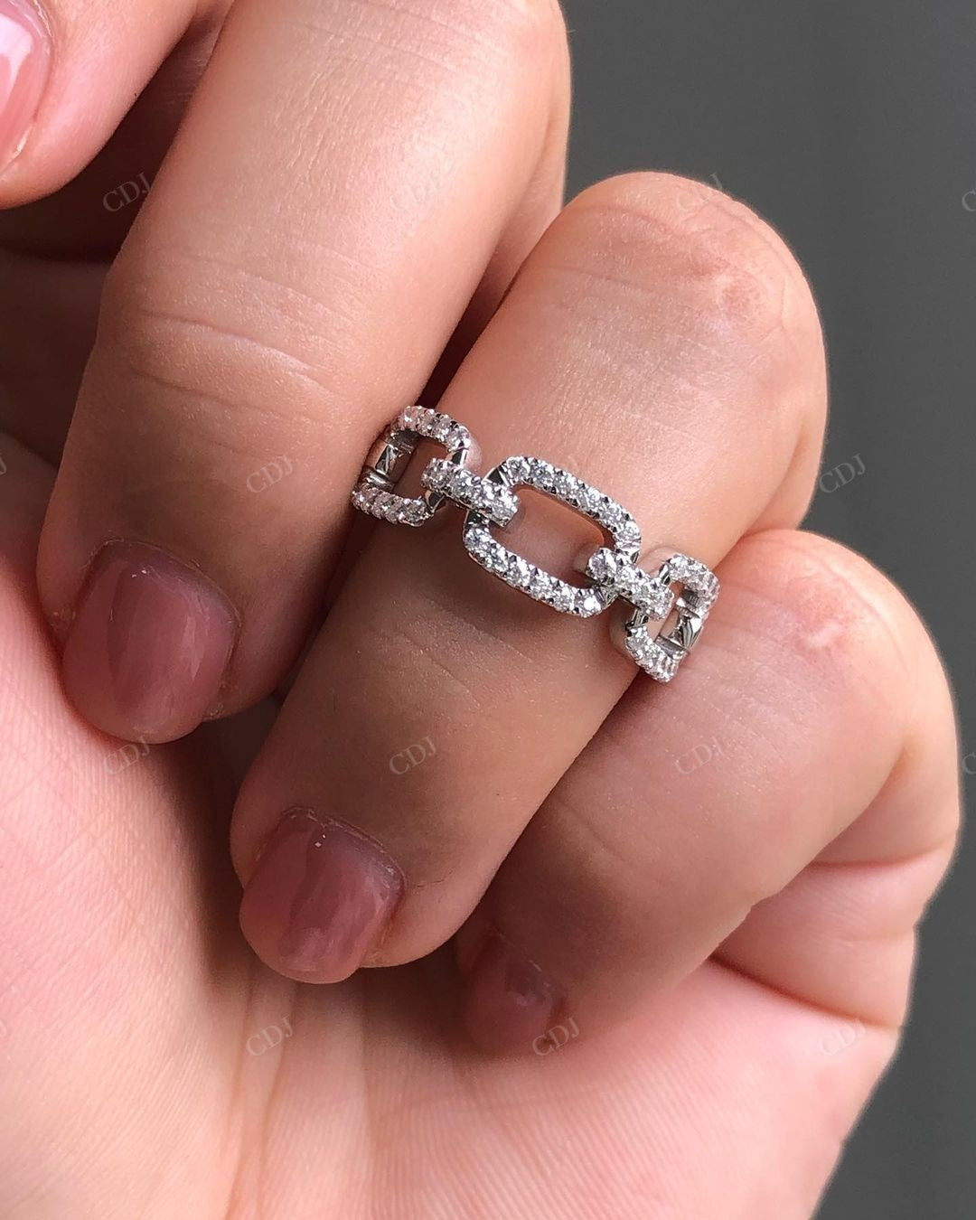 Custom Lab Grown Diamond Bridal Wedding Band