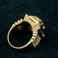 Hip Hop 14K Gold Moissanite Luxury Ring For Men hip hop jewelry customdiamjewel