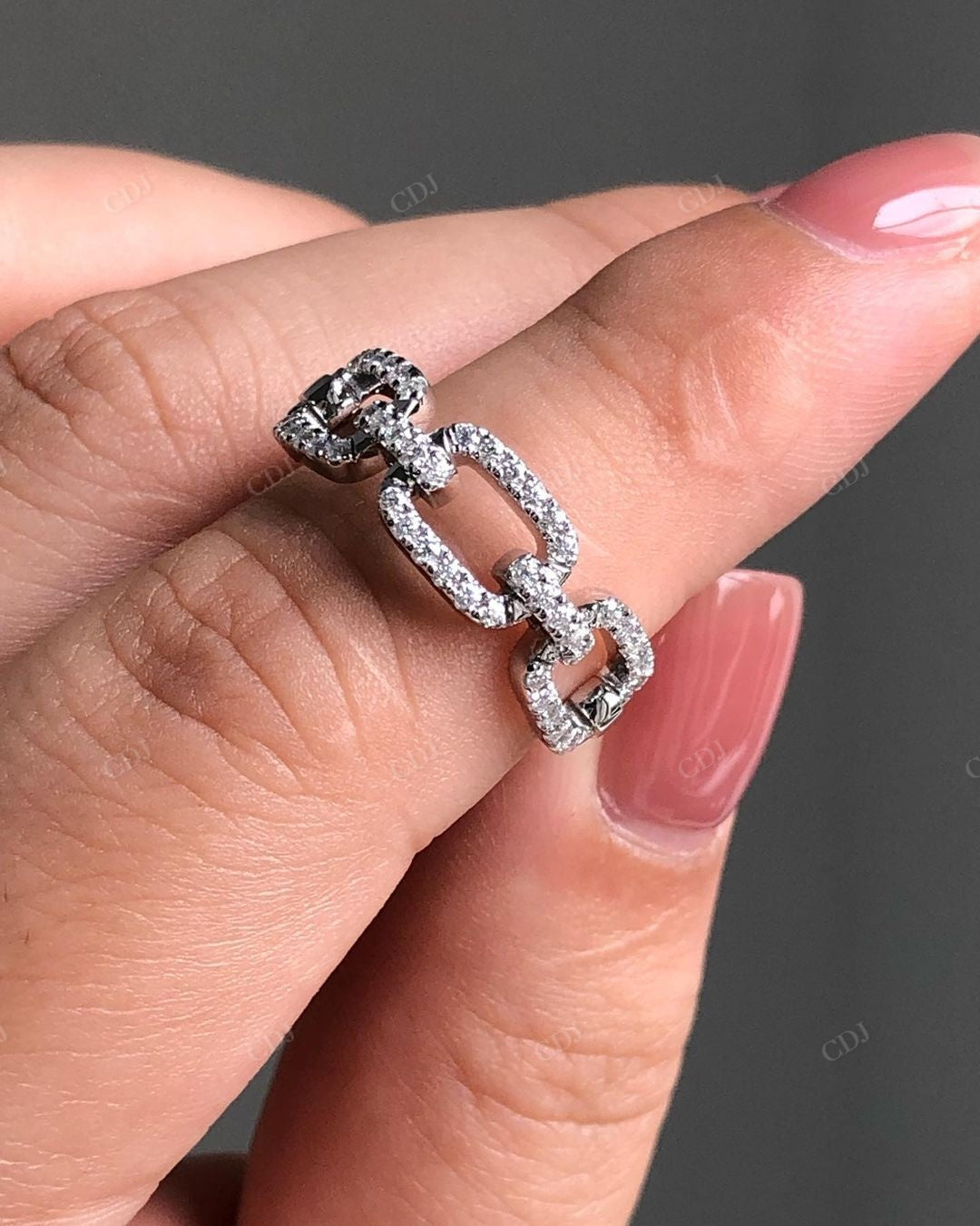 Custom Lab Grown Diamond Bridal Wedding Band