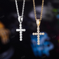 Iced Out Moissanite Custom Cross pendant hip hop jewelry CustomDiamJewel