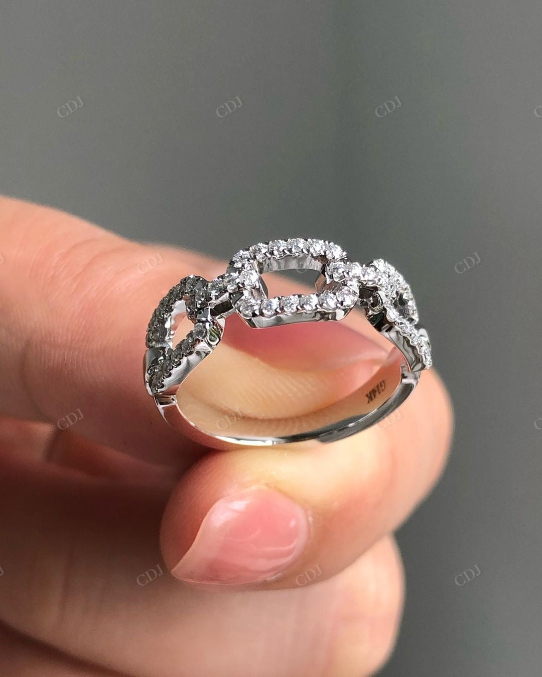 Custom Lab Grown Diamond Bridal Wedding Band