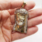 Two Tone Gold Plated Jesus Face Pendant hip hop jewelry CustomDiamJewel