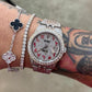 VVS Moissanite Stainless Steel Hip Hop Iced Out Watch for Male hip hop jewelry CustomDiamJewel