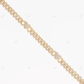 VVS Moissanite 18k Yellow Gold Plated Cuban Chain For Mens CustomDiamJewel
