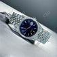 Blue Dial Rolex Custom Hip Hop Watch customdiamjewel