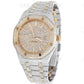 41mm Two Tone Hip Hop Diamond Watch For Men customdiamjewel