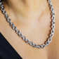 16.10 CTW 11.7MM Designer Infinity Link Chain hip hop jewelry CustomDiamJewel