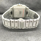 Iced Out Cartier Santos Moissanite Diamond Watch customdiamjewel