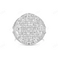 Iced Out 925 Silver Oval Shaped Baguette & Round Moissanite Ring hip hop jewelry CustomDiamJewel