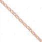VVS Moissanite 18k Yellow Gold Plated Cuban Chain For Mens CustomDiamJewel