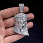 Custom Gold Plated Crystal Jesus Face Pendant hip hop jewelry CustomDiamJewel