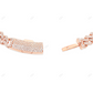 VVS Moissanite 18k Yellow Gold Plated Cuban Chain For Mens CustomDiamJewel