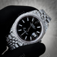 Full White Fully Iced Out Moissanite Rolex Watch Wholesaler customdiamjewel