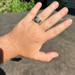 Big Moissanite Solitaire Men's Engagement Ring  customdiamjewel   
