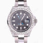 Diamond Face Custom Rolex Watch For Rappers customdiamjewel