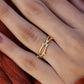 Nature Inspired Leaf 0.02CTW Lab Grown Diamond Wedding Band  customdiamjewel   