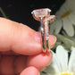Oval Cut Lab Grown Diamond Bridal Ring Set