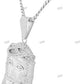 Hip Hop Sterling Silver Iced Out Jesus Pendant hip hop jewelry CustomDiamJewel