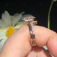 Oval Cut Lab Grown Diamond Bridal Ring Set