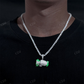 Moissanite Diamond Money Pendant hip hop jewelry CustomDiamJewel