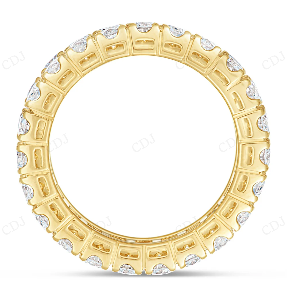 14Kt Gold Three Row Baguette and Round Wedding Band hip hop jewelry CustomDiamJewel