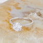 Lab Grown Diamond Solid Gold Bridal Ring Set