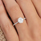 Lab Grown Diamond Solid Gold Bridal Ring Set
