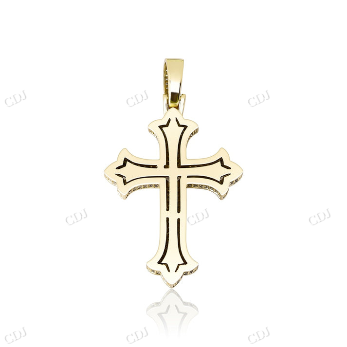 Hip Hop Iced Out Custom Cross Pendant hip hop jewelry CustomDiamJewel