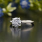 Classic Round Moissanite Solitaire Ring