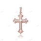 Hip Hop Iced Out Custom Cross Pendant hip hop jewelry CustomDiamJewel