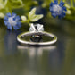 Classic Round Moissanite Solitaire Ring