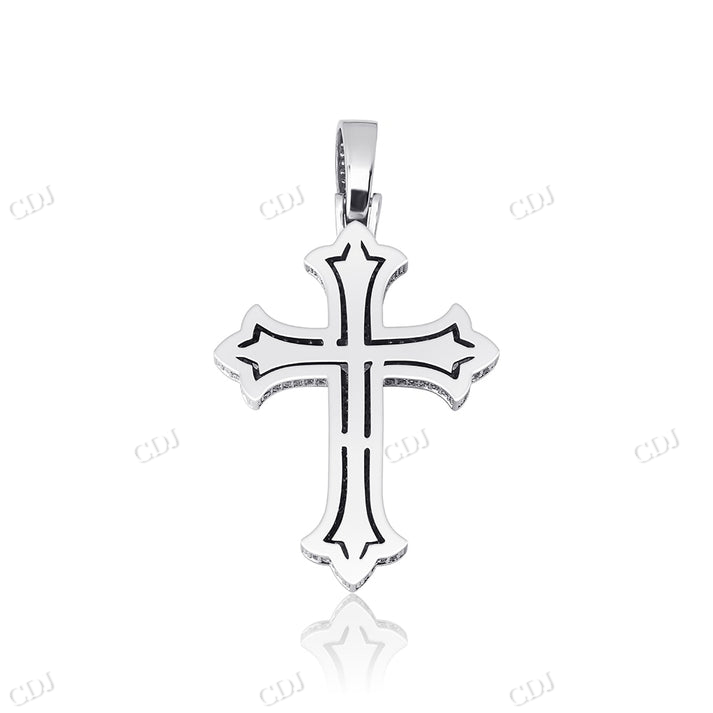 Hip Hop Iced Out Custom Cross Pendant hip hop jewelry CustomDiamJewel