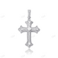 Hip Hop Iced Out Custom Cross Pendant hip hop jewelry CustomDiamJewel