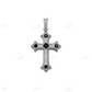 Hip Hop Iced Out Custom Cross Pendant hip hop jewelry CustomDiamJewel