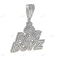 Baguette Moissanite Diamond Letter Bag Boyz Pendant hip hop jewelry CustomDiamJewel