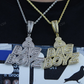 Baguette Moissanite Diamond Letter Bag Boyz Pendant hip hop jewelry CustomDiamJewel
